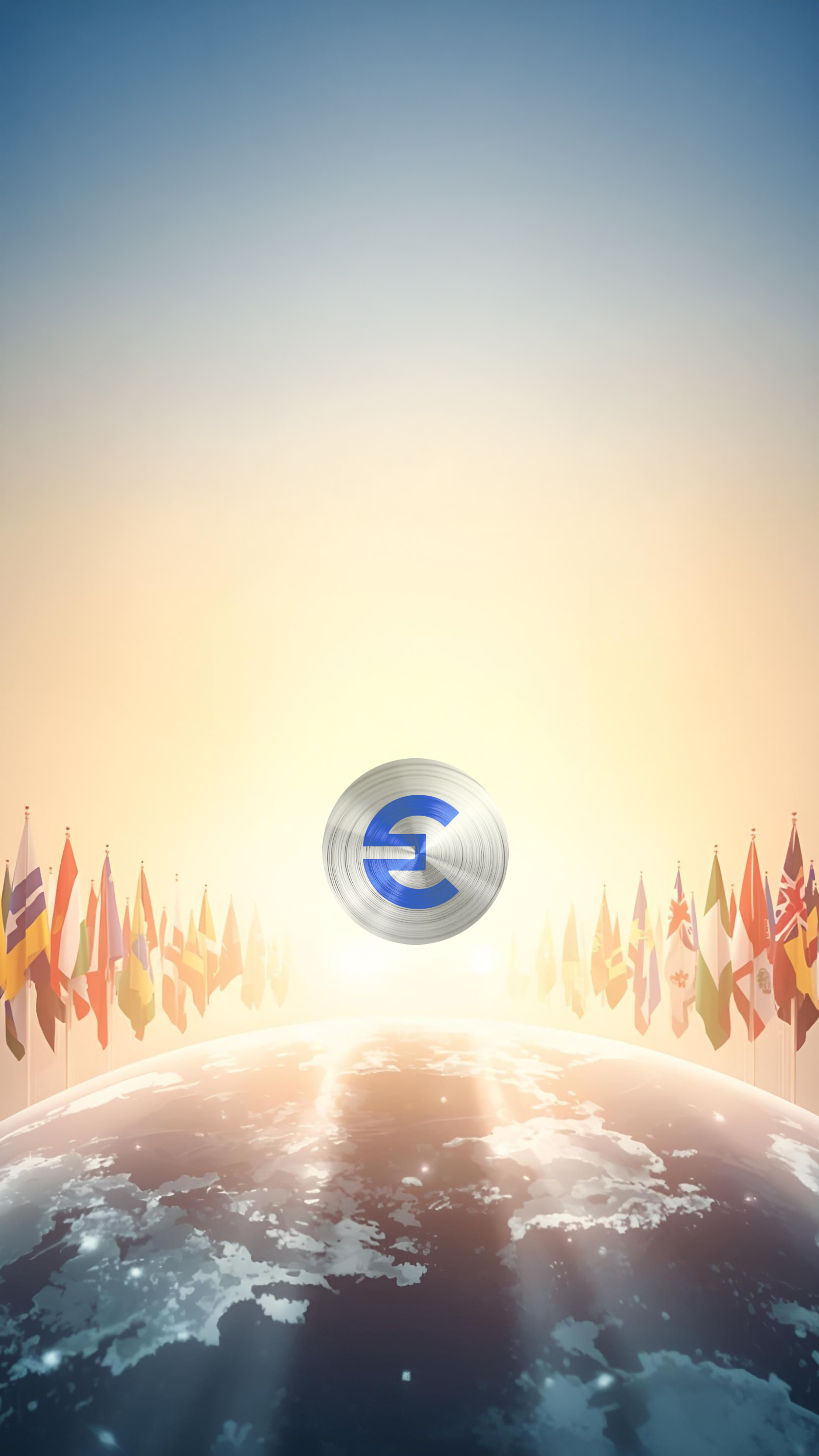 Global community connected digitally representing worldwide financial inclusion