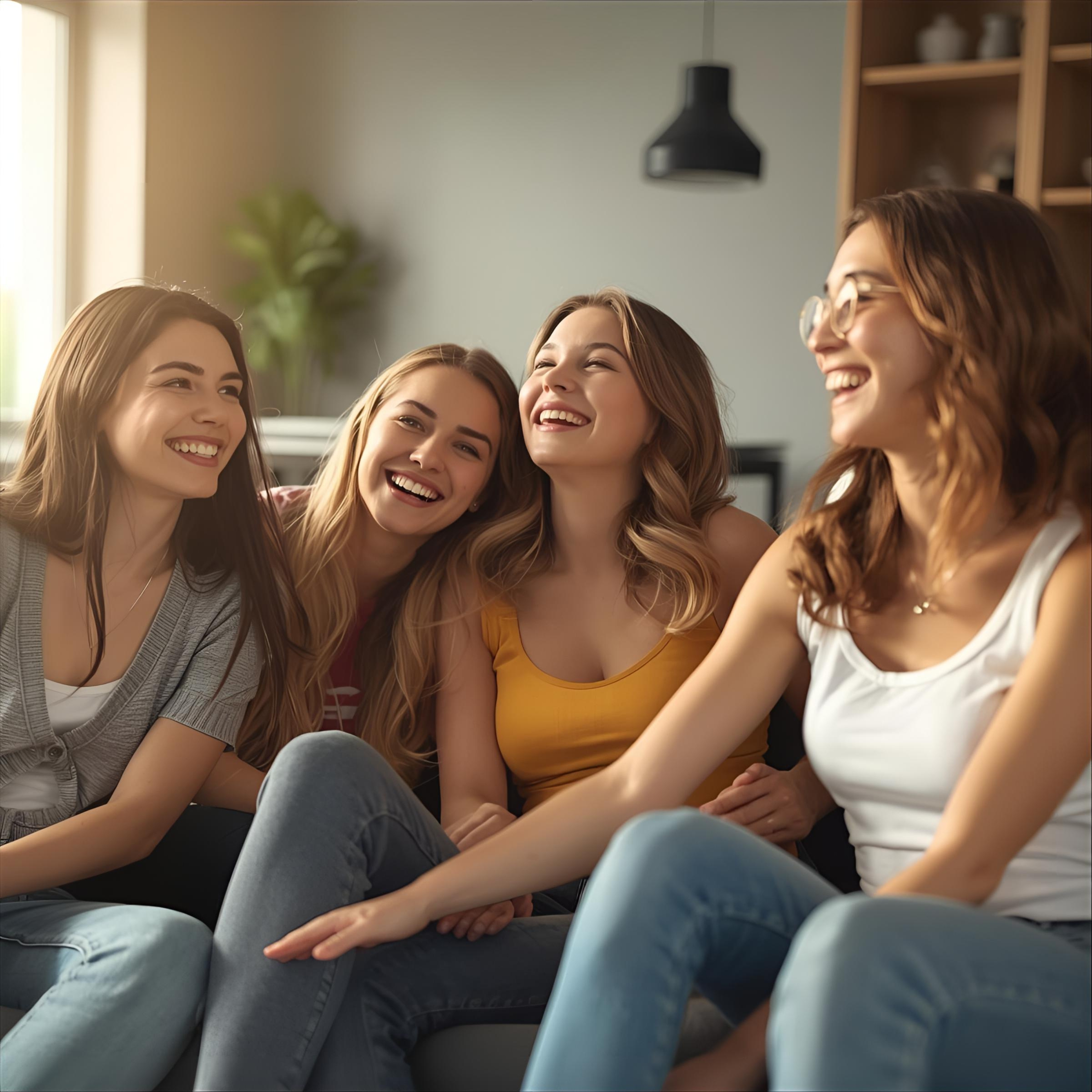 Financial stability - balanced scales with currency