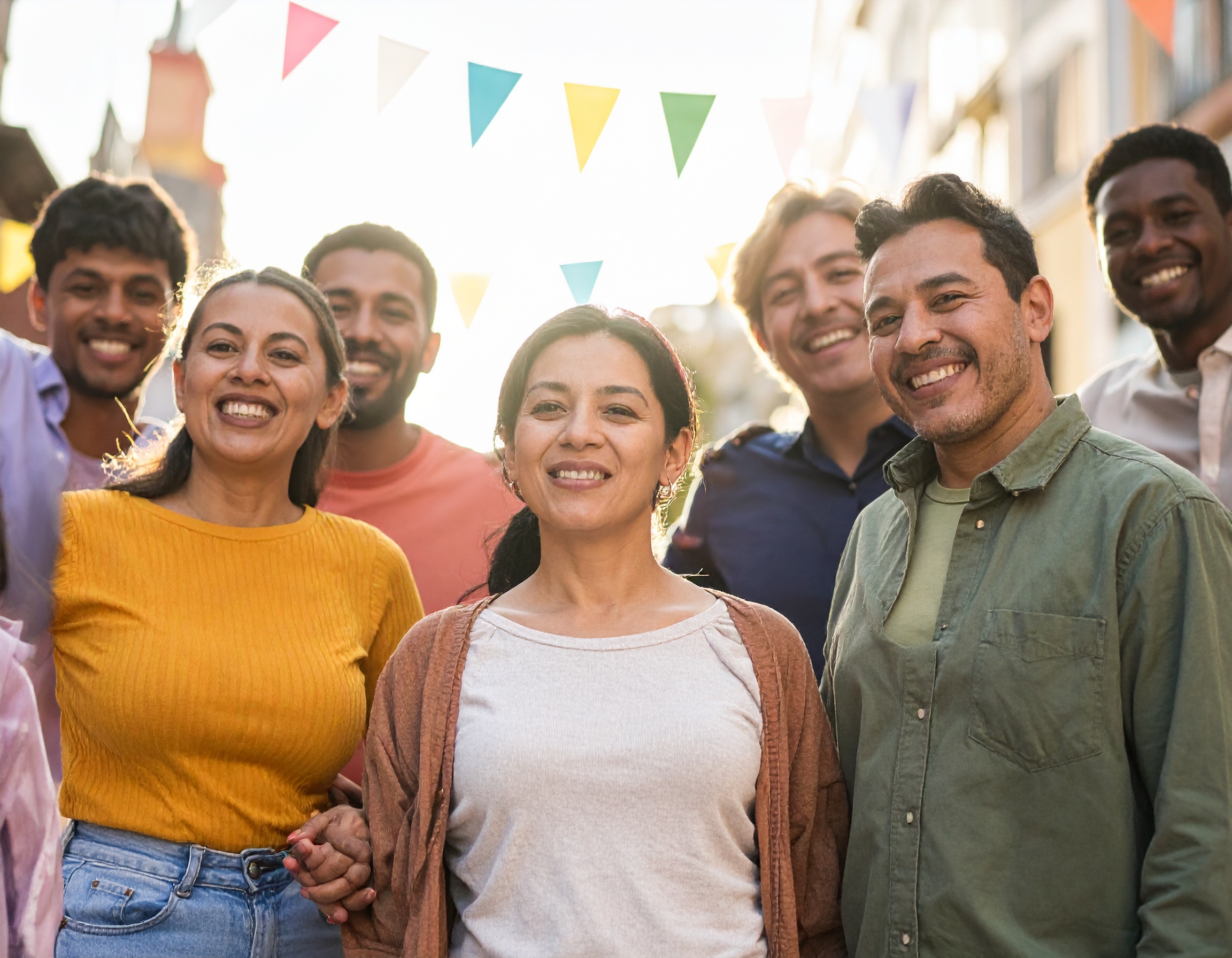 Global professionals collaborating on borderless financial solutions